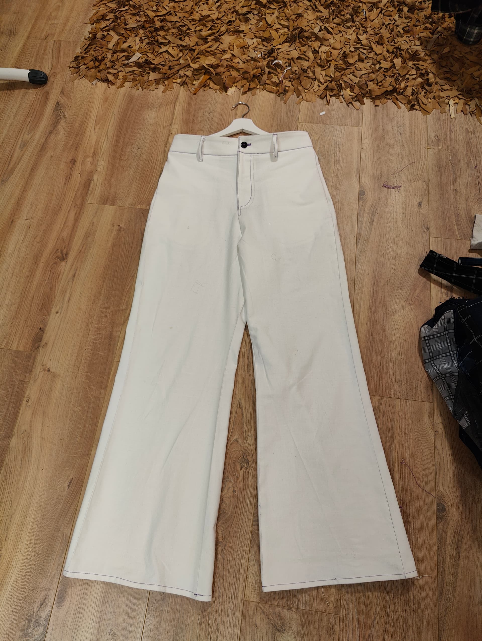 High Waisted Trousers v1 image 1
