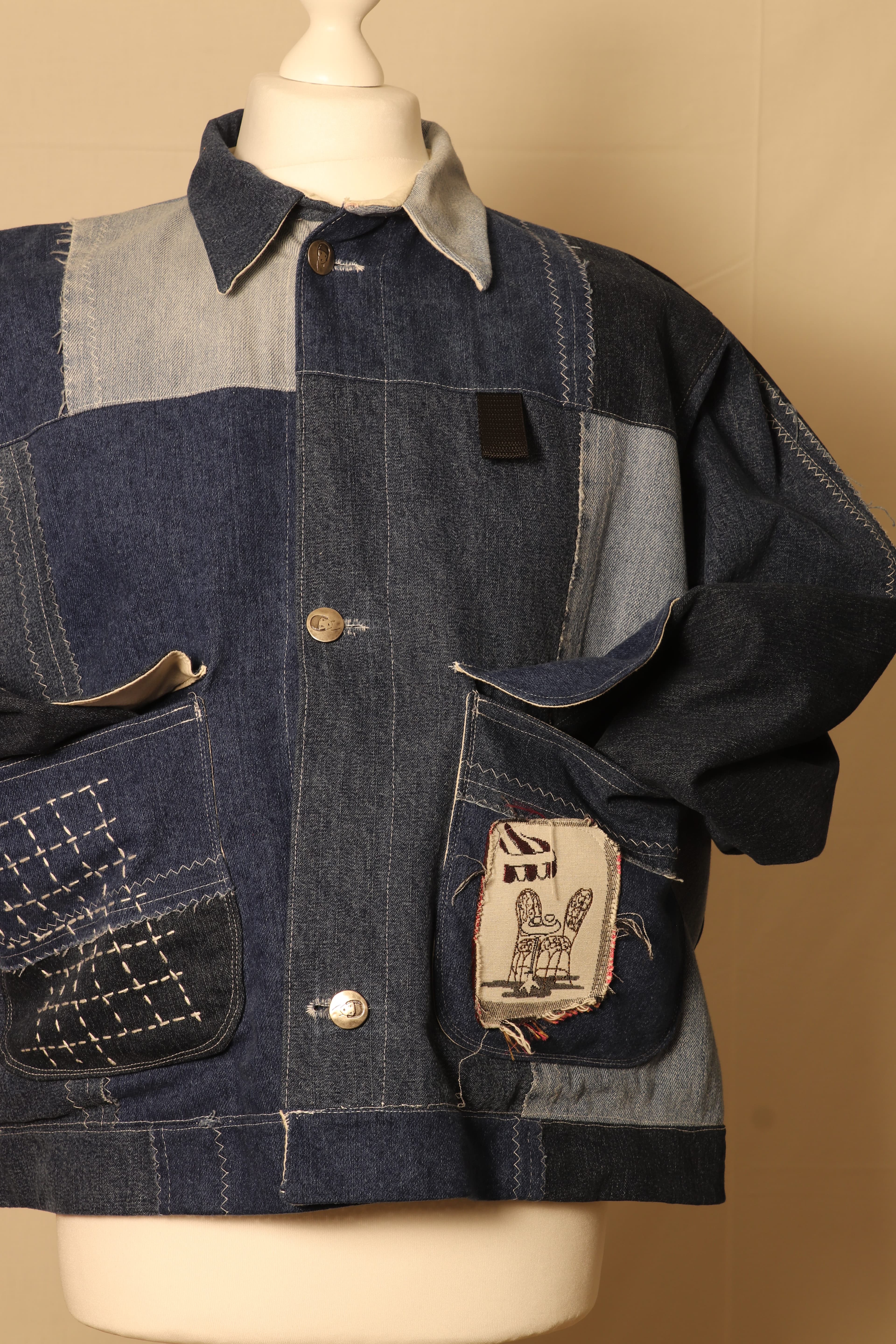 Patchwork Sashiko Jacket 01 image 3