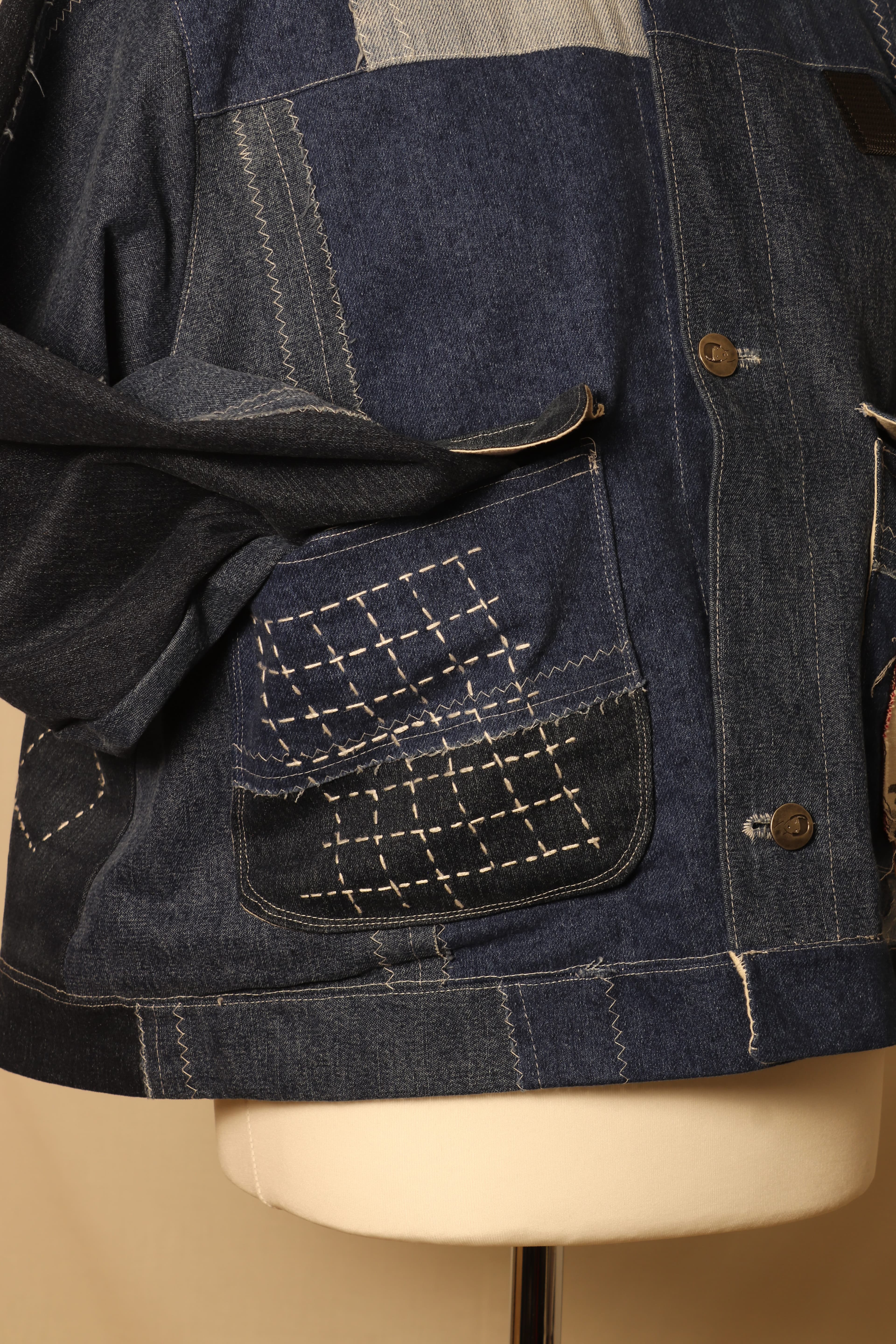 Patchwork Sashiko Jacket 01 image 8