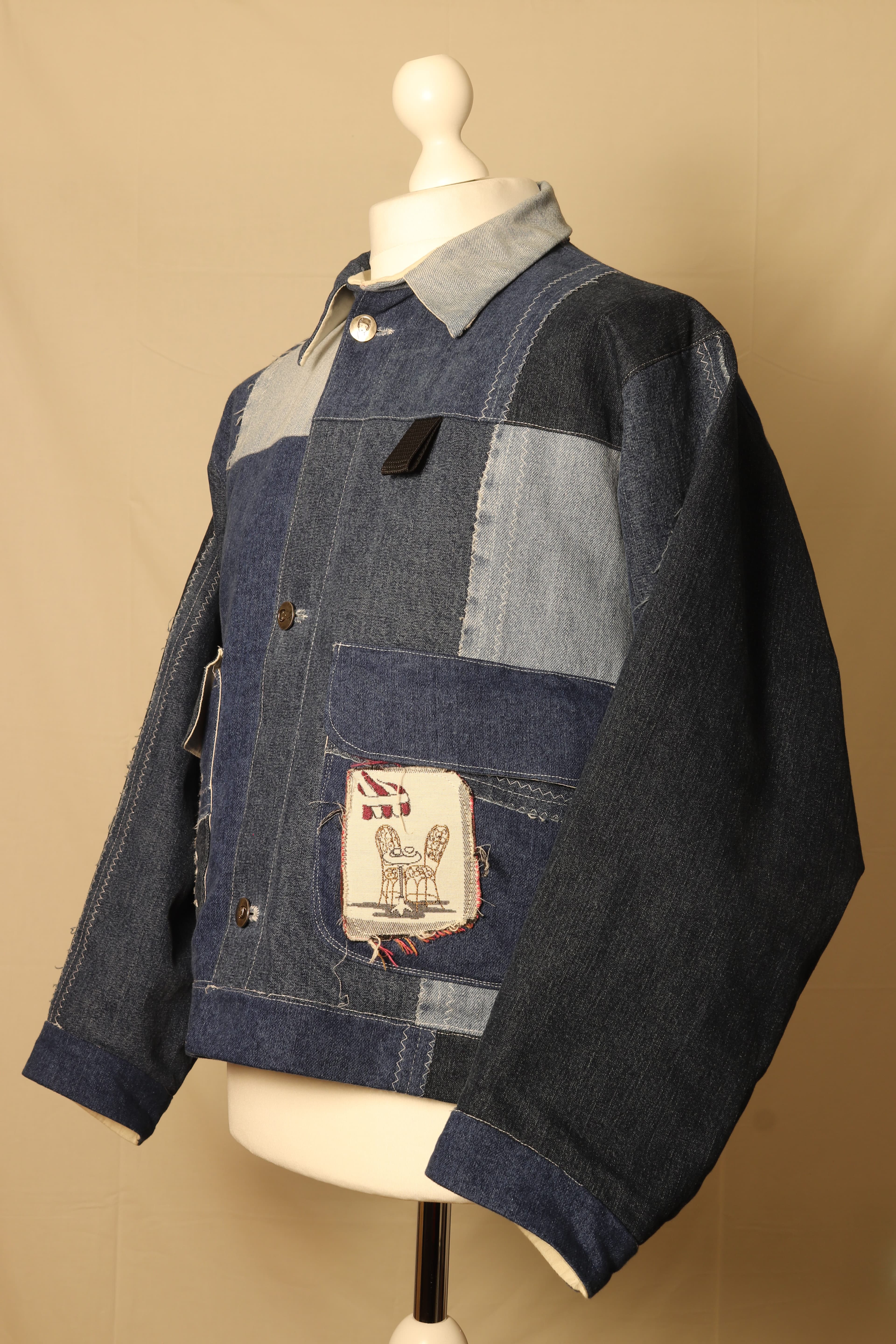 Patchwork Sashiko Jacket 01 image 11