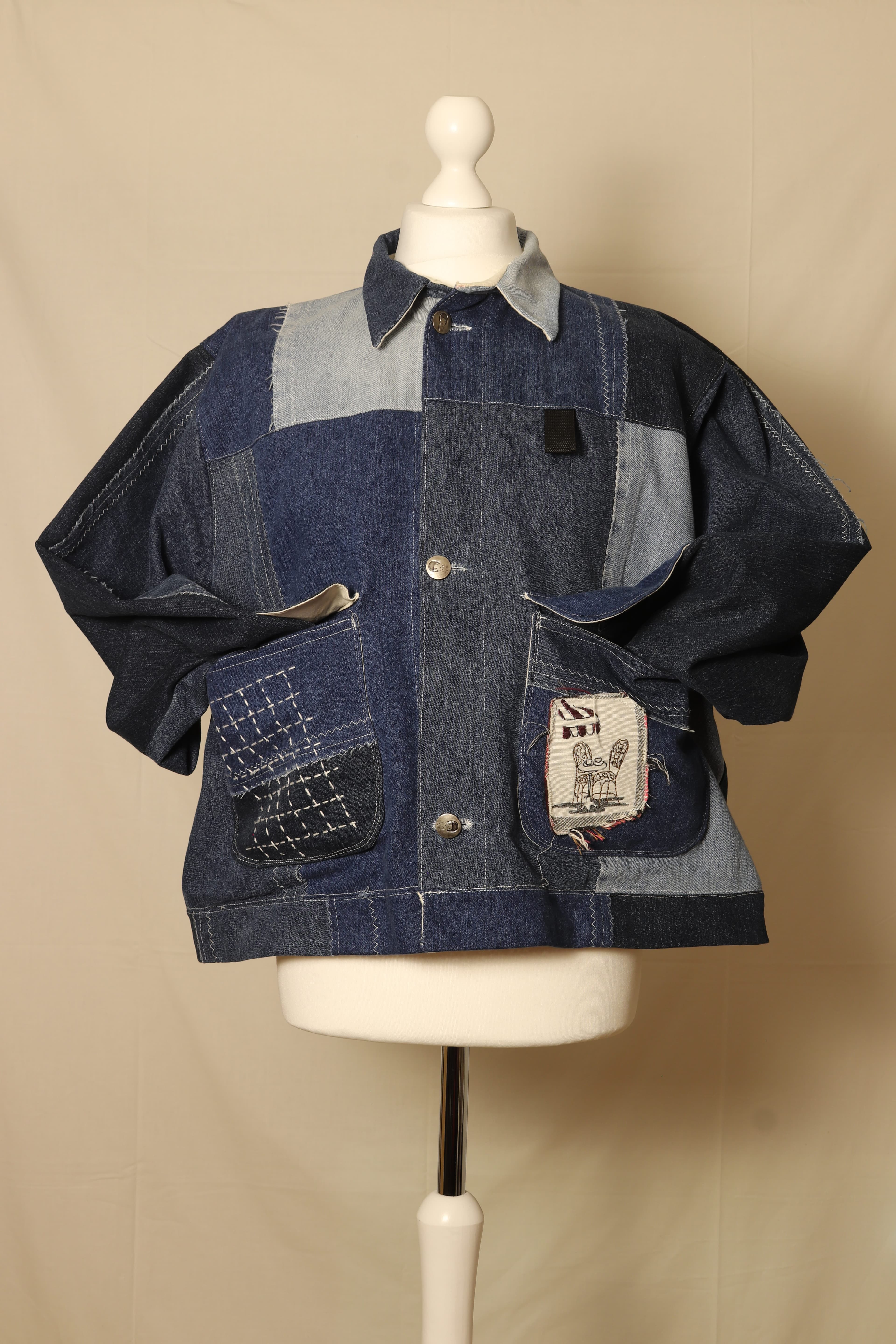 Patchwork Sashiko Jacket 01 image 4