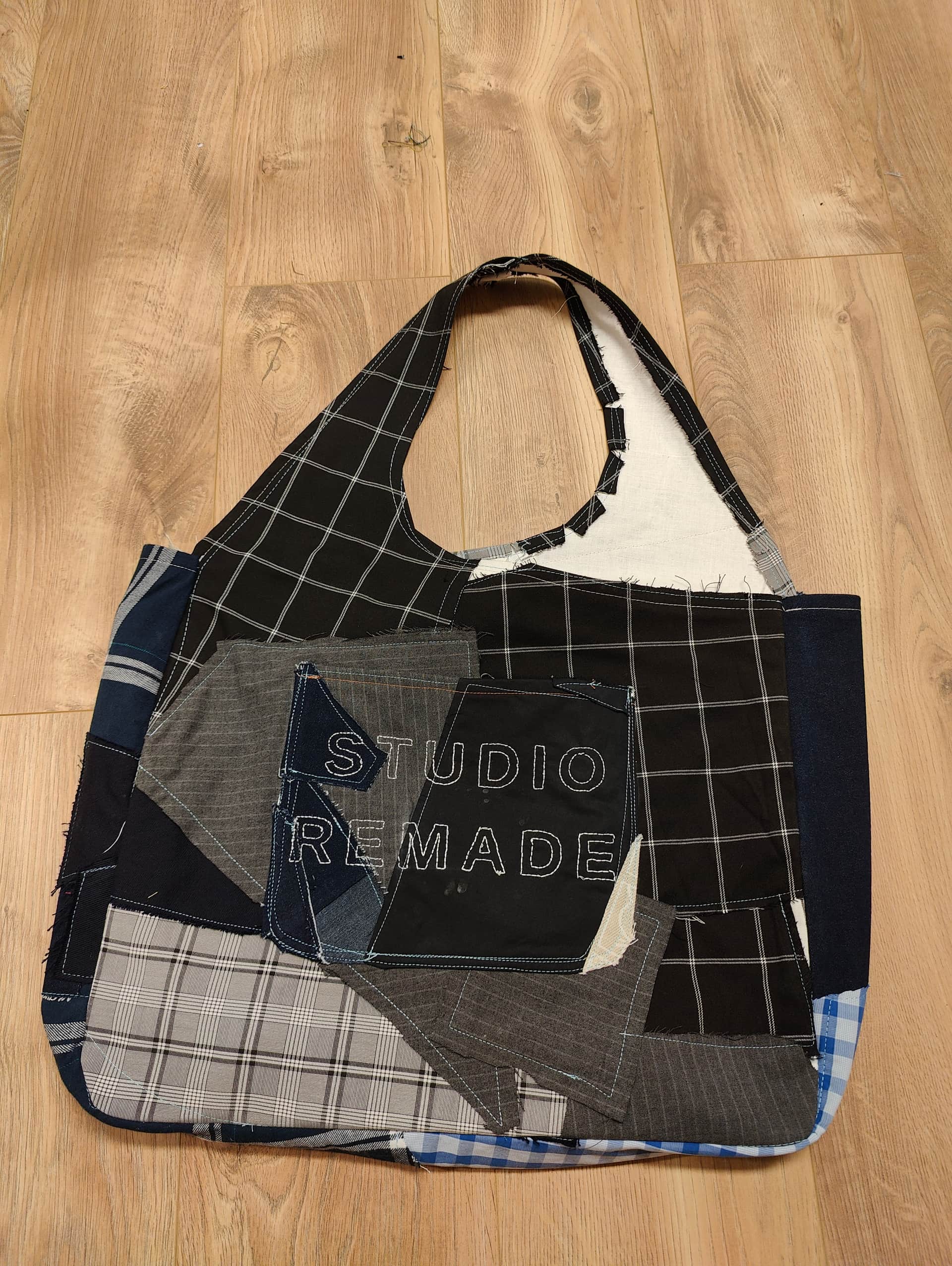 Embroidered Infinity Tote v1