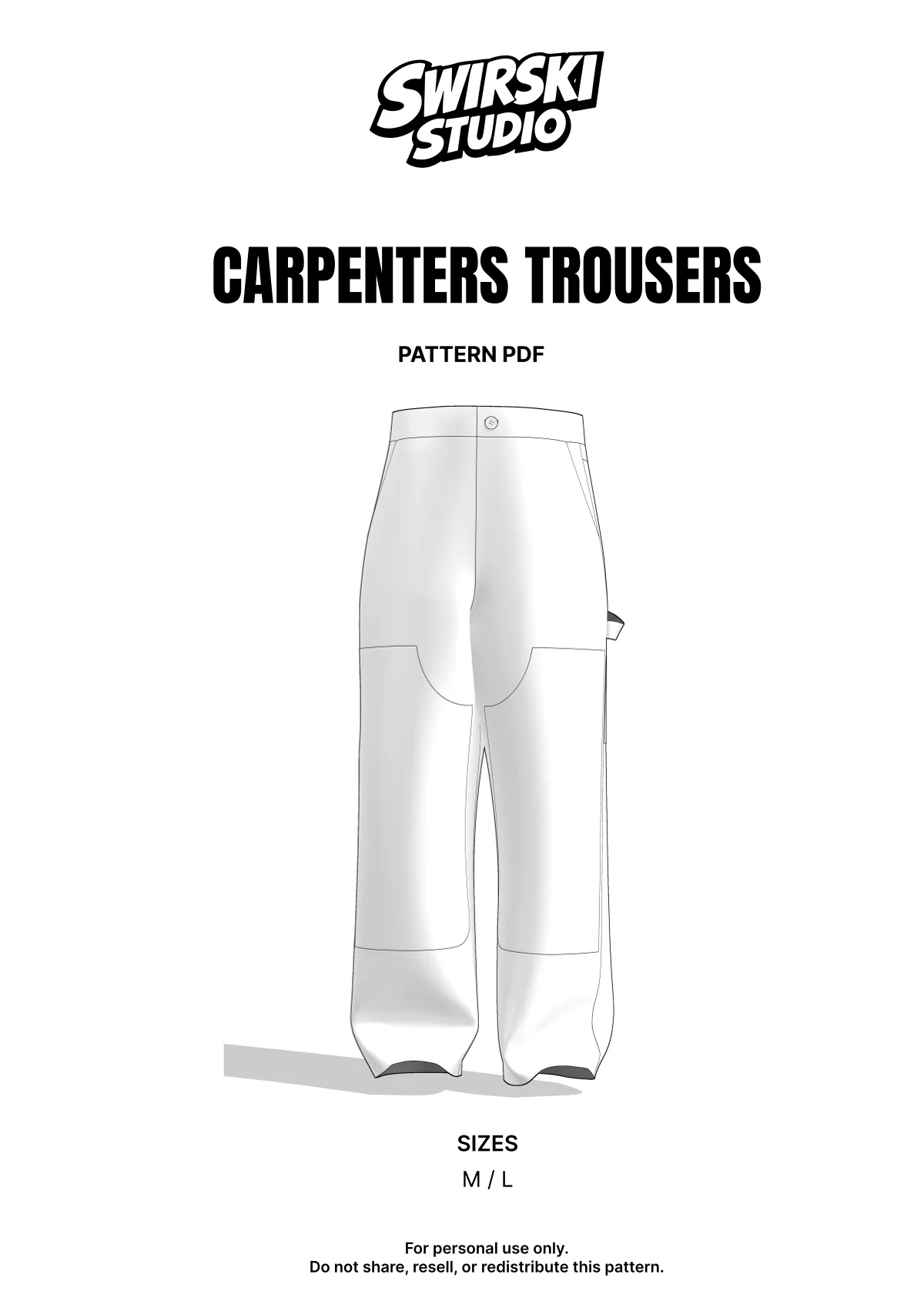 Carpenter Trousers Pattern